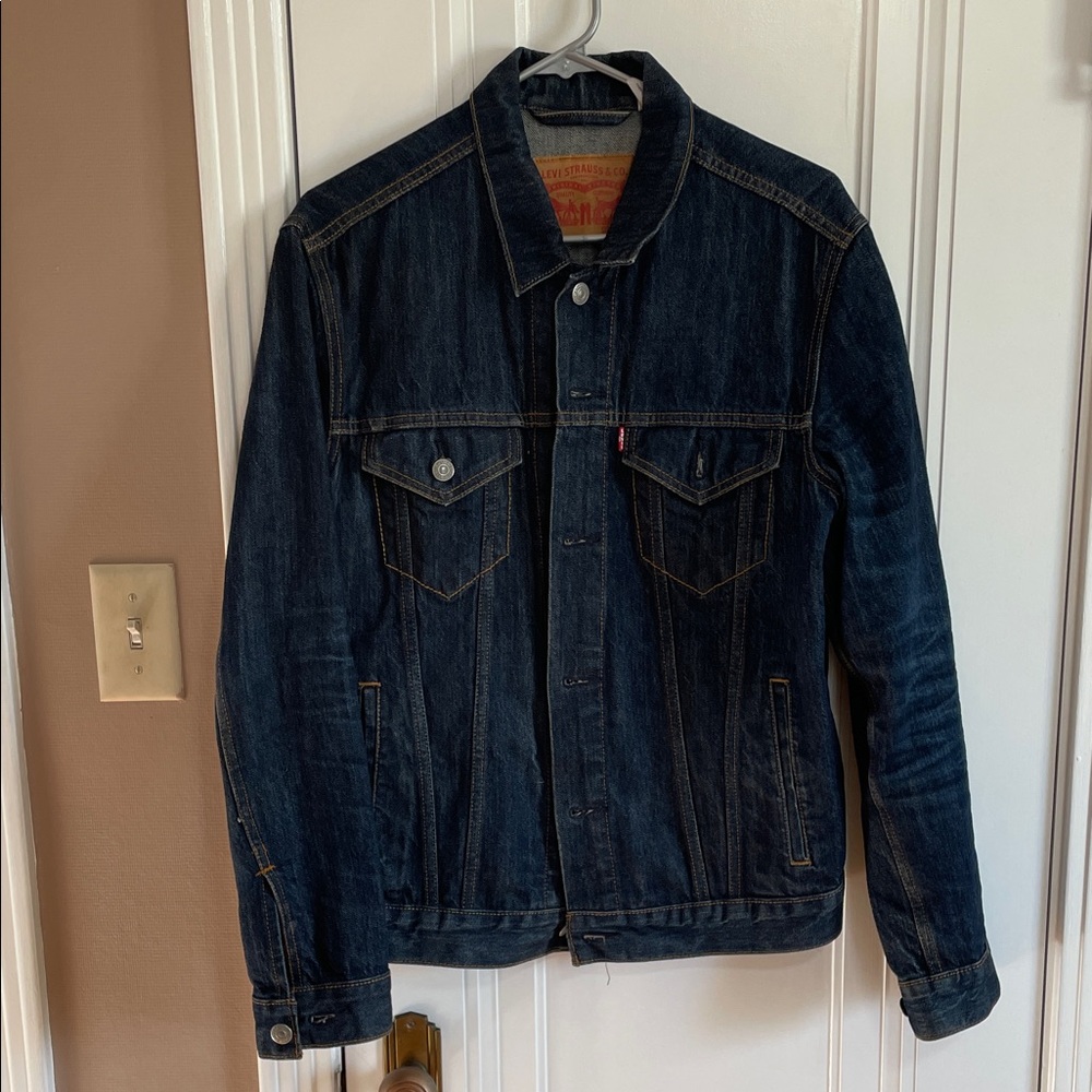 Levi's Men's Dark Indigo Denim Jacket